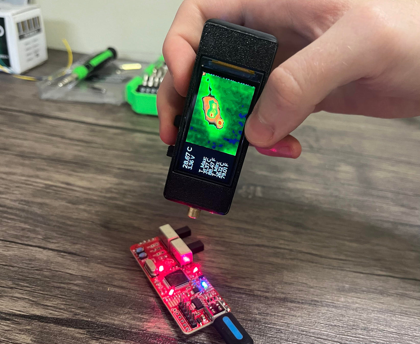 OpenTemp | Pocket-Sized Thermal Imager / Infrared Thermometer