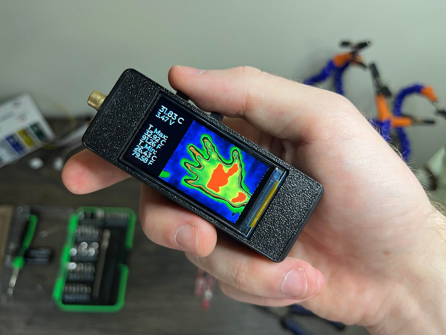 OpenTemp | Pocket-Sized Thermal Imager / Infrared Thermometer