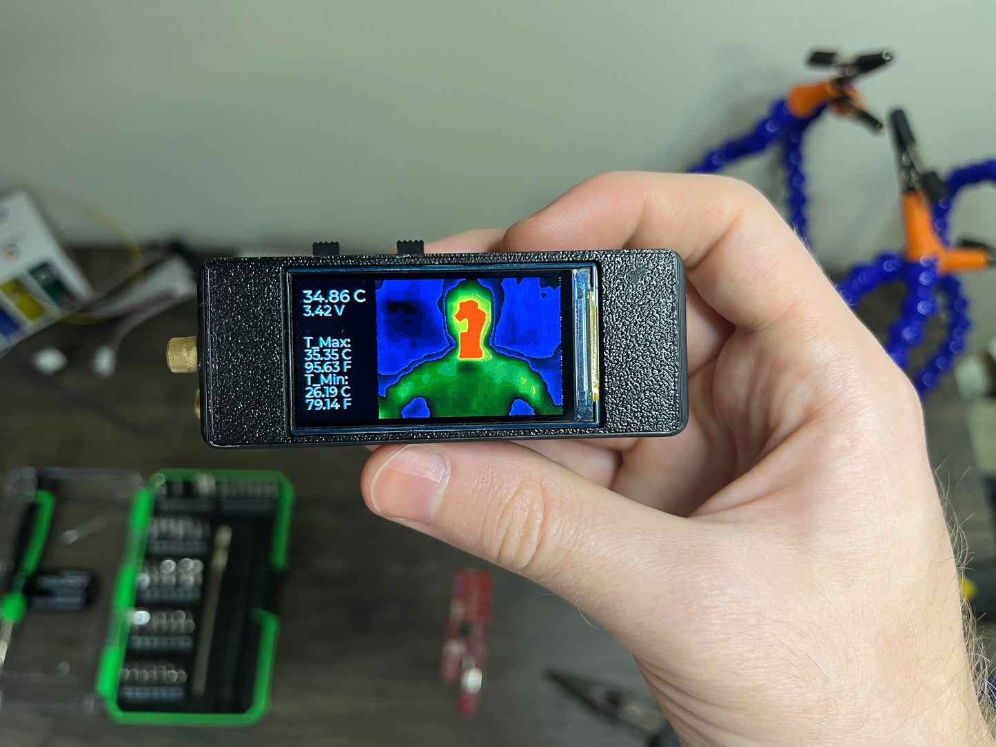 OpenTemp | Pocket-Sized Thermal Imager / Infrared Thermometer