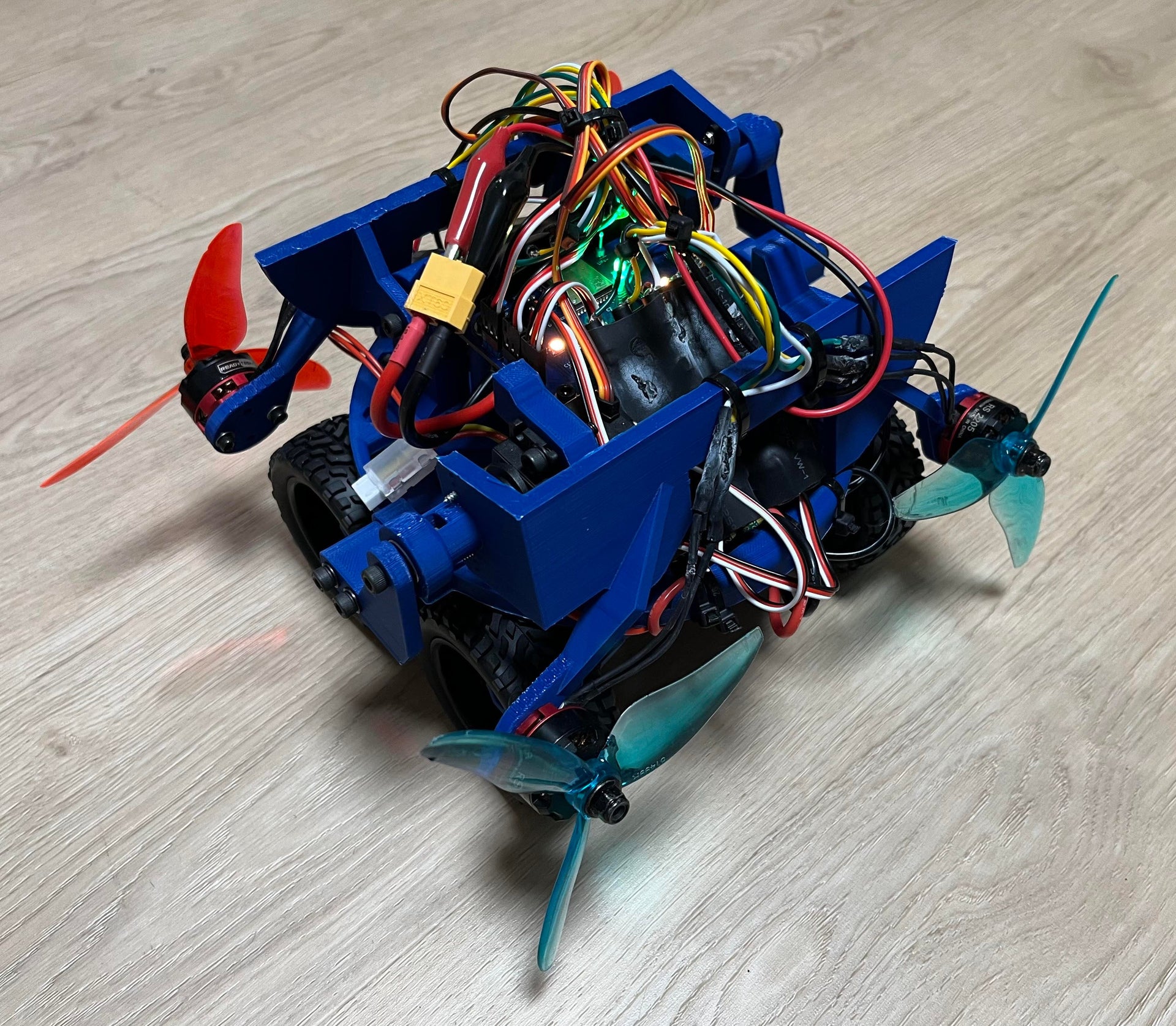 Build a Transformable Hovercar! | Part 1 (How To) – RoboticWorx, image size:1920x1675