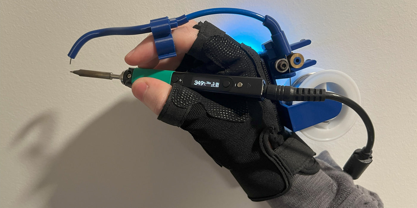 One-Handed Soldering Tool 2.0 | Effortless Soldering With Only One Hand (How To)